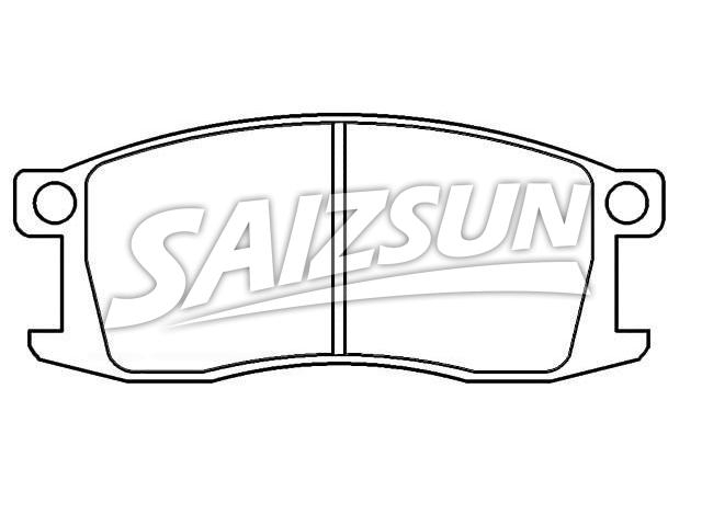 刹车片 Brake Pad Set:45021-693-601