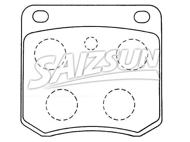 刹车片 Brake Pad Set:44060-N8425
