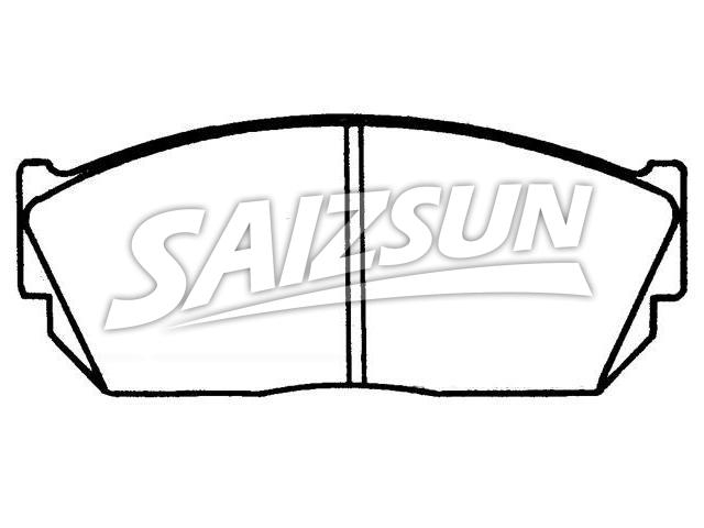 刹车片 Brake Pad Set:45022-SA0-680