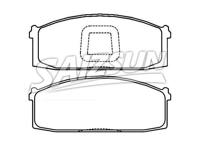 刹车片 Brake Pad Set:41060-11L25