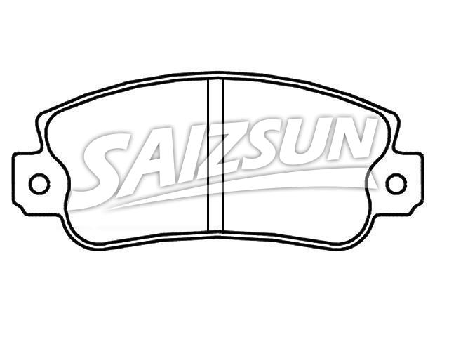 刹车片 Brake Pad Set:792 561