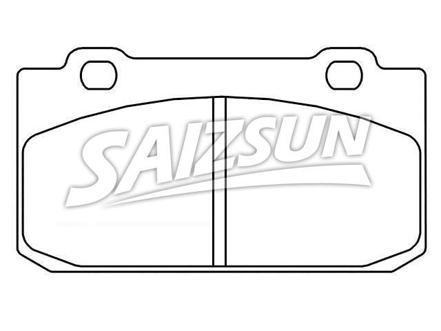 刹车片 Brake Pad Set:0060 750 465