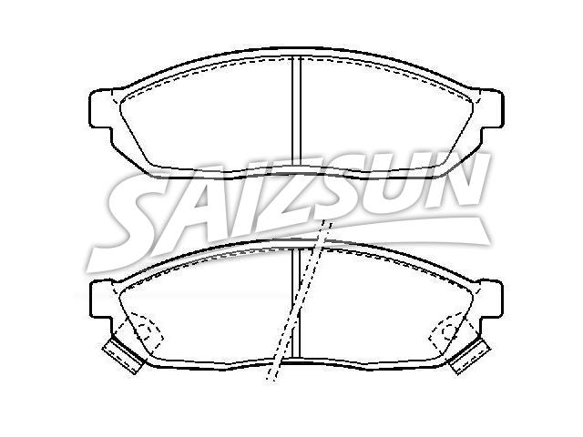 刹车片 Brake Pad Set:45022-SA0-660