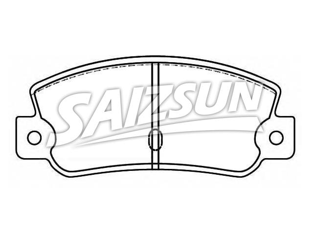刹车片 Brake Pad Set:5 888 578