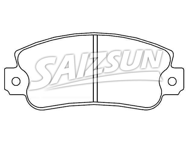 刹车片 Brake Pad Set:0060 705 557