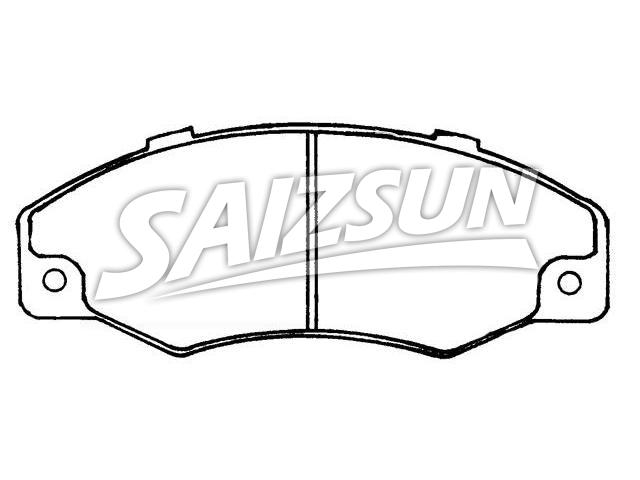 刹车片 Brake Pad Set:77 01 202 481