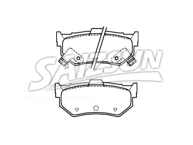 刹车片 Brake Pad Set:43022-SA5-506