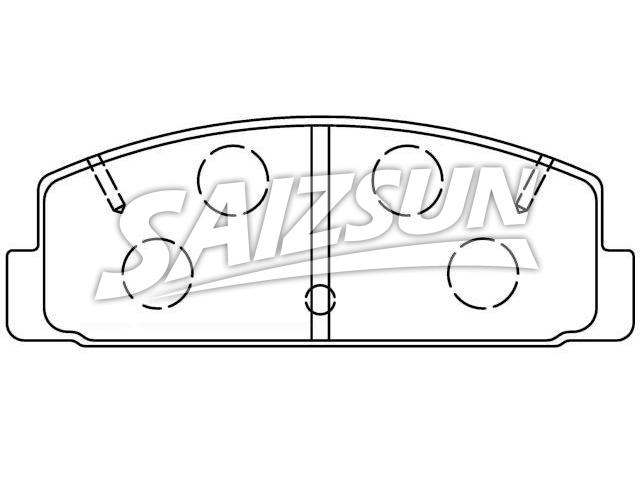 Brake Pad Set:FB06-49-280