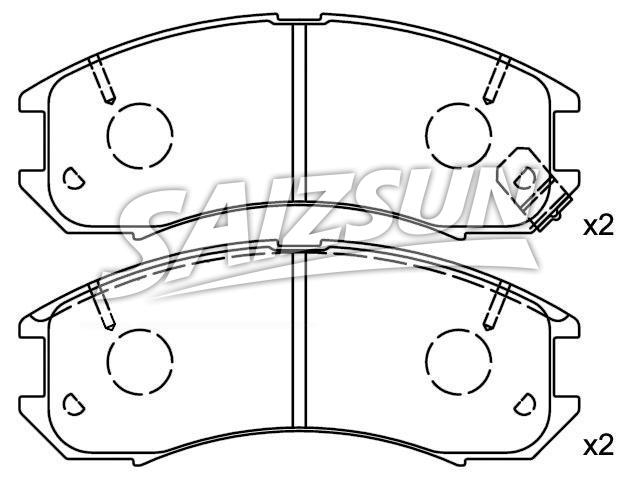 Brake Pad Set:3 401 278