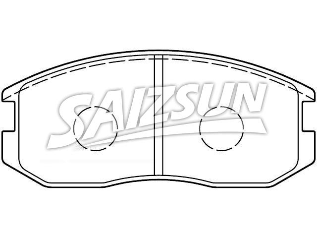 刹车片 Brake Pad Set:MB699464