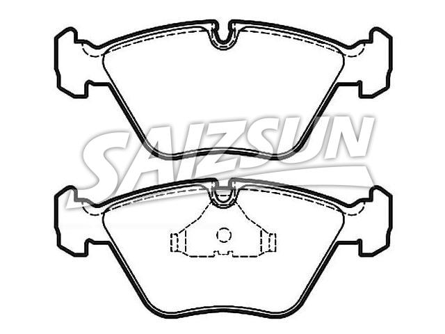 刹车片 Brake Pad Set:JLM 1829