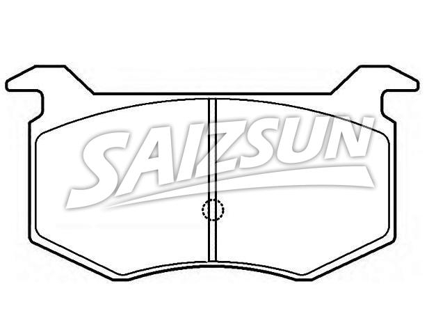 刹车片 Brake Pad Set:180942