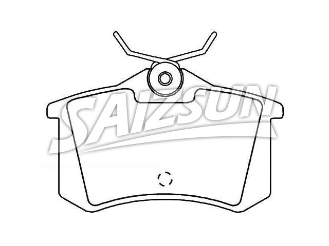Bremsbelagsatz, Scheibenbremse Brake Pad Set:9 944 395