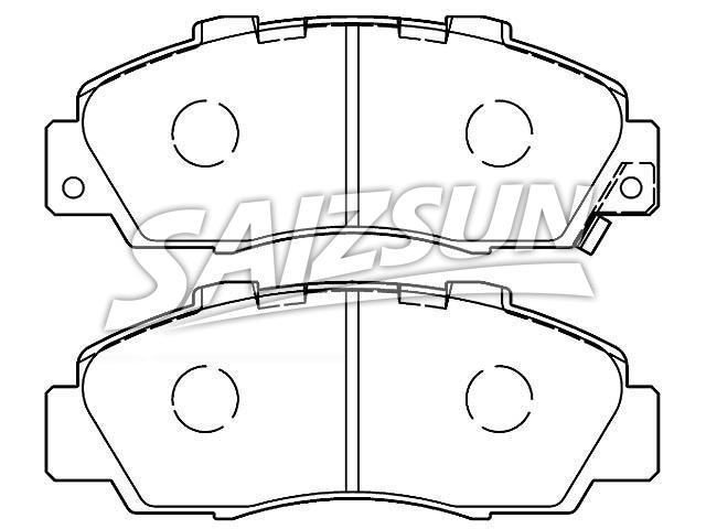 Bremsbelagsatz, Scheibenbremse Brake Pad Set:45022-S1A-E20