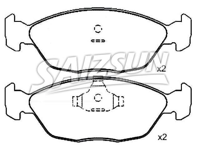 刹车片 Brake Pad Set:325 698 151