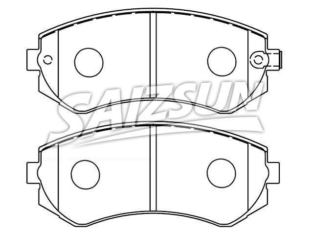 刹车片 Brake Pad Set:41060-2N290