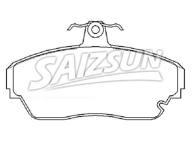 刹车片 Brake Pad Set:265825600102