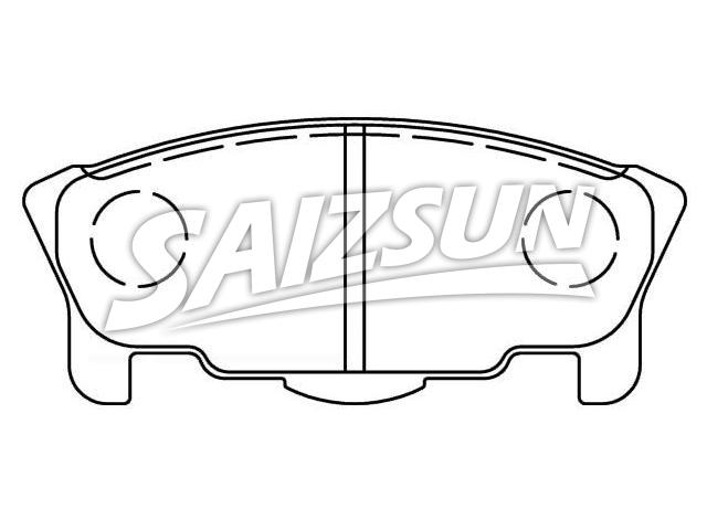 刹车片 Brake Pad Set:04491-87226