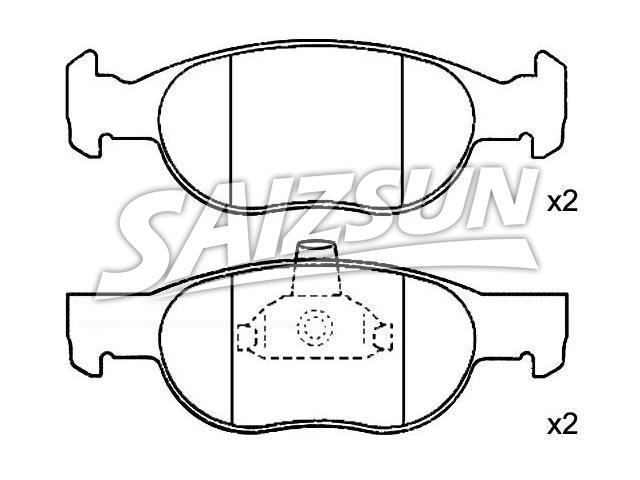 刹车片 Brake Pad Set:9 947 934