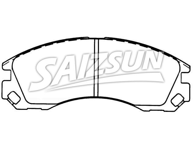 刹车片 Brake Pad Set:MR 289 610