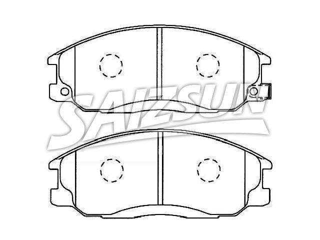 刹车片 Brake Pad Set:58101-26A00