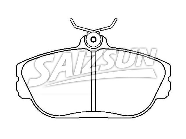 тормозная кладка Brake Pad Set:3 018 001