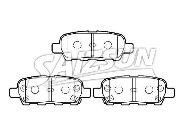 тормозная кладка Brake Pad Set:44060-8H385