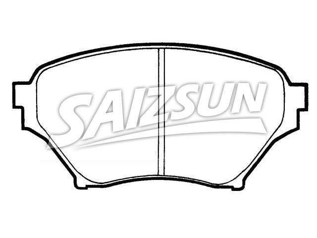 тормозная кладка Brake Pad Set:N0Y7-33-28Z