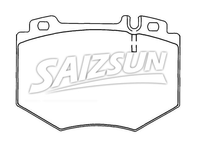 тормозная кладка Brake Pad Set:003 420 33 20