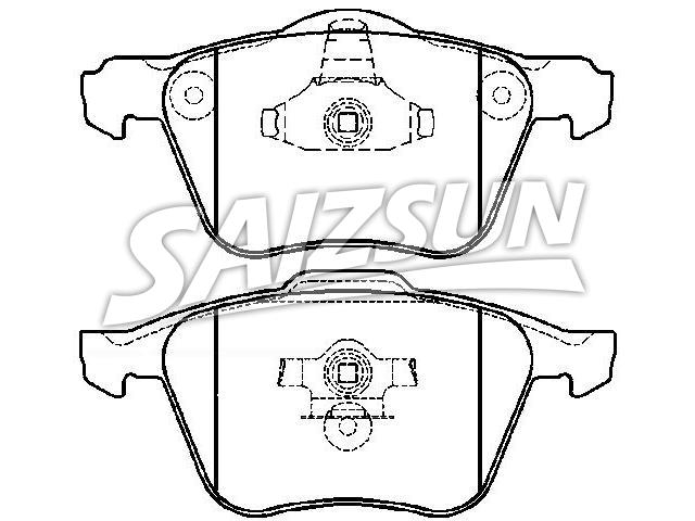 тормозная кладка Brake Pad Set:2 742 856