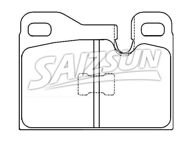 刹车片 Brake Pad Set:477 698 151 A
