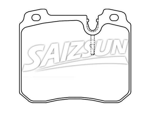 刹车片 Brake Pad Set:34 11 1 160 195