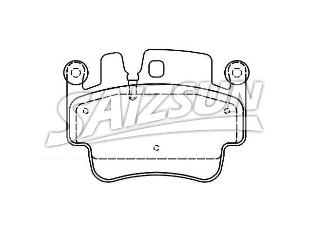 刹车片 Brake Pad Set:996 352 949 02