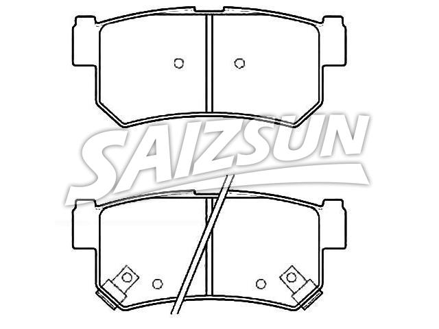 Brake Pad Set:48413-05100