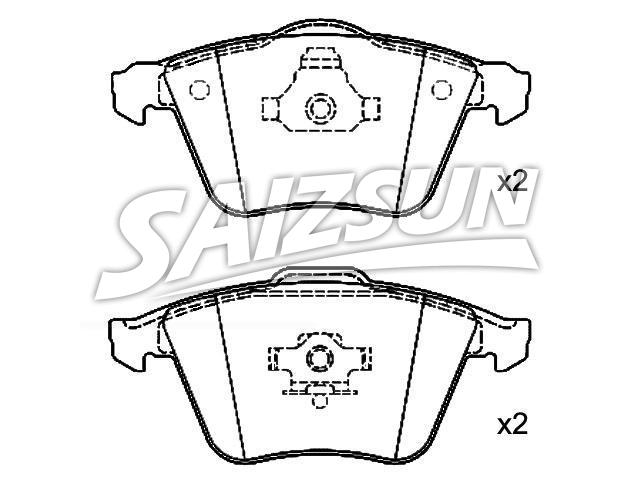 Brake Pad Set:16 05 195