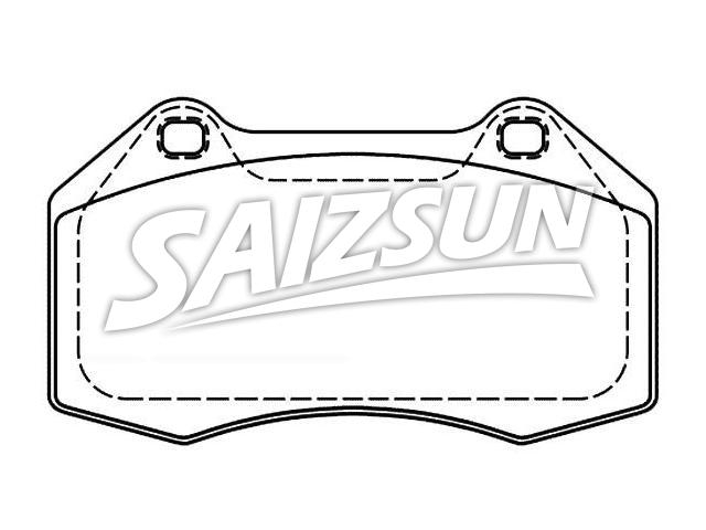 刹车片 Brake Pad Set:77 01 208 218