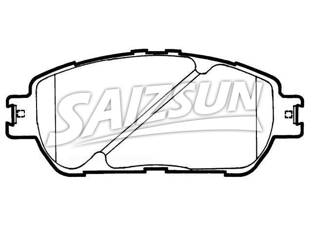 刹车片 Brake Pad Set:04465-33270