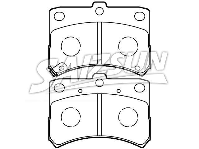 刹车片 Brake Pad Set:04491-97202