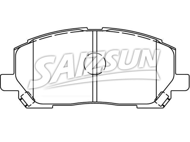 刹车片 Brake Pad Set:04465-48020