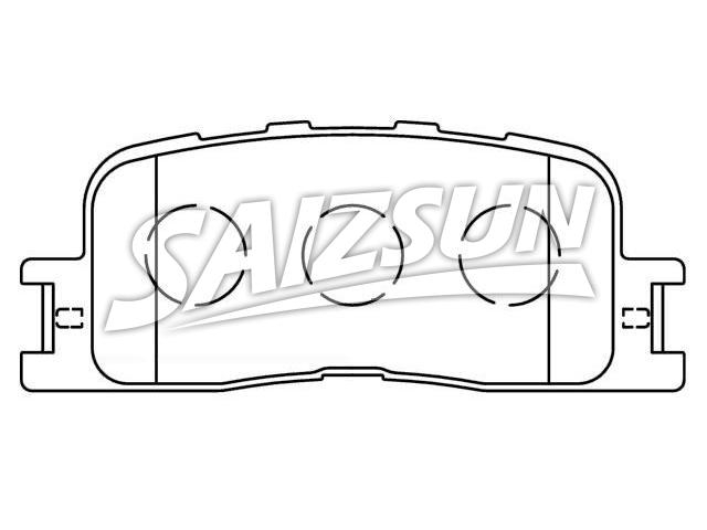 刹车片 Brake Pad Set:04466-33090