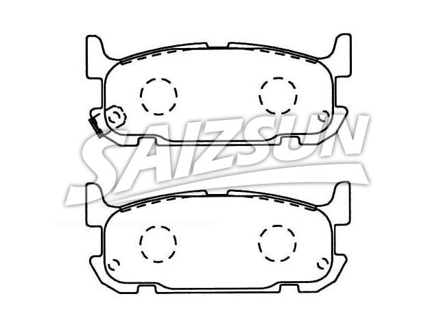 Brake Pad Set:NCY3-26-43Z