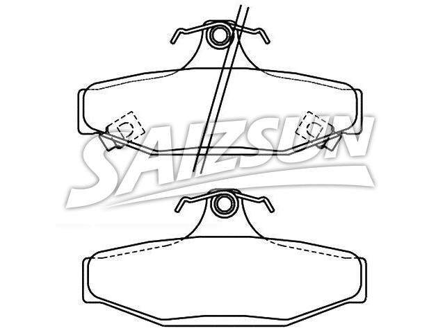 Brake Pad Set:48413-05000