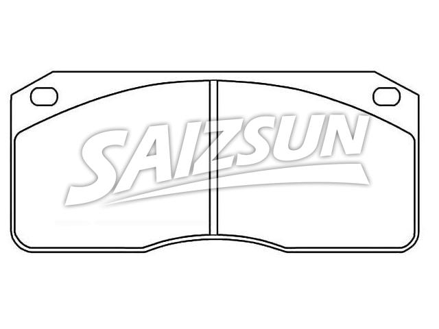 刹车片 Brake Pad Set:6 199 999