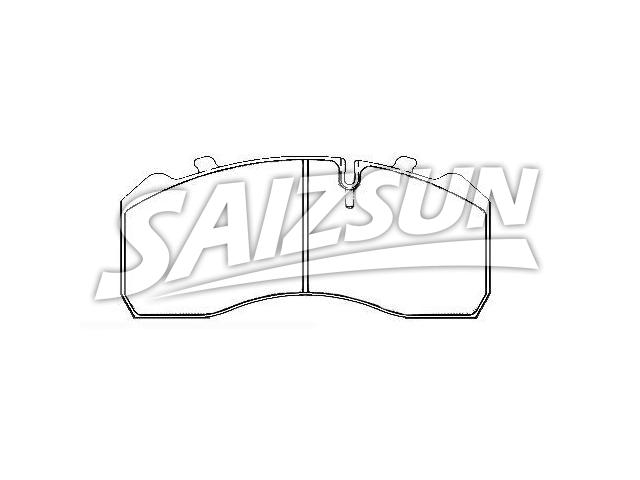 刹车片 Brake Pad Set:02.0312.15.00