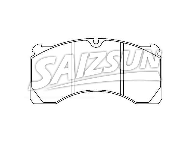 刹车片 Brake Pad Set:15224835T400