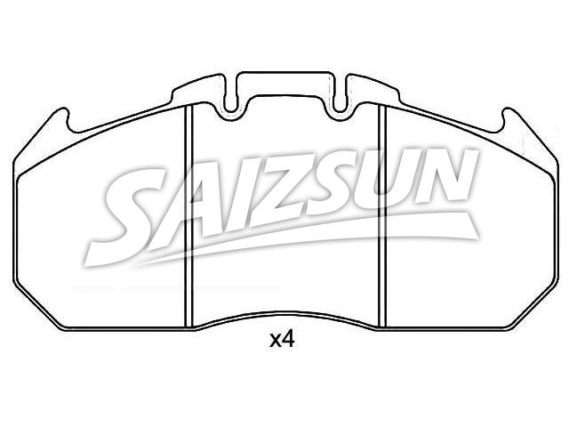 刹车片 Brake Pad Set:81 50820 5072