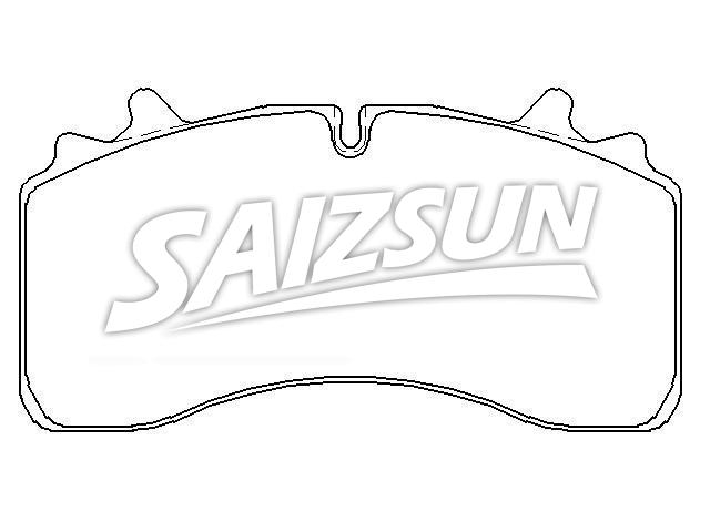 刹车片 Brake Pad Set:02.3350.13.09