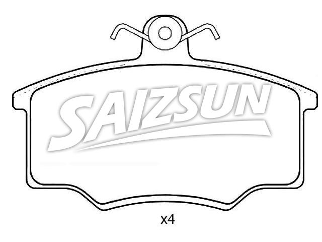 刹车片 Brake Pad Set:323 215 901 E