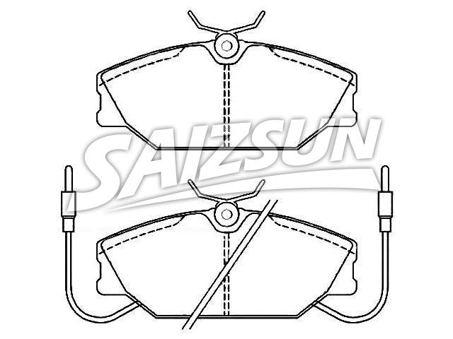 刹车片 Brake Pad Set:77 01 202 289
