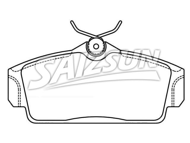 刹车片 Brake Pad Set:41060-2F525